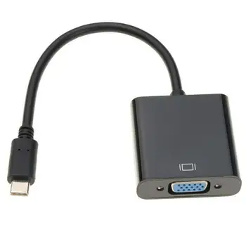 Usb 3.1 Tip C Za Monitor Vga Projektor Kabel Adapter Za Macbook Chromebook Hd