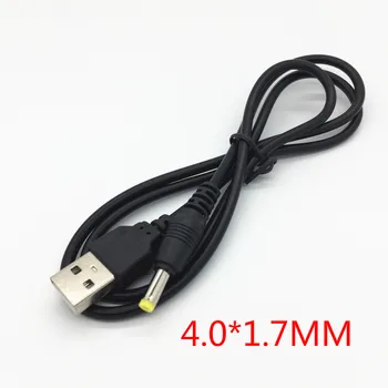 USB Moški-4.0 X 1,7 mm Kabel DC 5V 1A 4.0*1.7 Moški Napajanje USB Kabel za Polnjenje Sony PSP