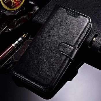 Usnjena torbica za Meizu X8 Opomba 9 U20 15 Plus 15 Lite Stojalo Držalo Magnetno Flip Telefon Kritje