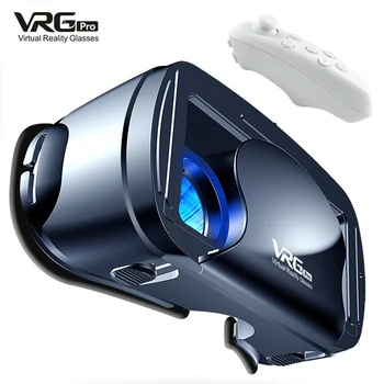 VRG Pro 3D Blu-ray VR Slušalke s Krmilnik širokokotni Virtualne Realnosti Očala za 5-7 palčni Pametni Telefon Video Igre Daljnogled