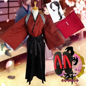Vzhod bluecloth online kashuu kiyomitsu Cosplay Halloween Kostum yamatonokami yasuso kimono enoten prikaz obleko