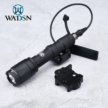 WASDN M300 M600 Svetilka Hitro Sprostitev Picatinny Znanja Pritisnite Za Vklop Luči Fit 20 mm Železniškega Prostem Orožje Lov LED Lučka