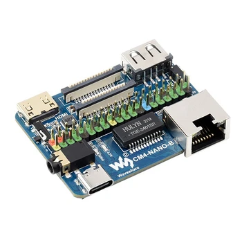 Waveshare Za Raspberry Nano-CM4-B Širitev Odbor Za Izračun Modul 4 Lite / EMMC Dnu Tablice 40Pin GPIO Vmesnik