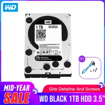 WD Black 1TB 3,5-Palčni HDD Zmogljivosti Desktop Hard Disk Drive - 7200 RPM SATA 6 Gb/s 64MB Cache - WD1003FZEX