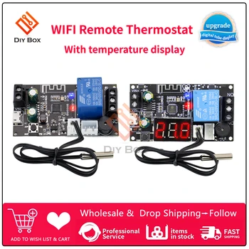 WIFI Daljinski Termostat Visoko Natančnost Temperaturni Regulator Modul za Hlajenje in Ogrevanje APP Temperatura Zbirka XY-WFT1 WFTX