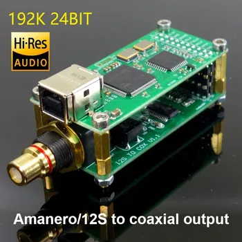 WM8805 I2S, Da Coaxial SPDIF Izhod Odbor Amanero Combo384 XMOS USB Digitalni Vmesnik za Dekodiranje Zvoka Hči Sim
