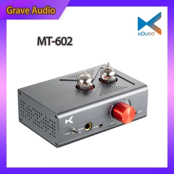 XDUOO MT-602 Tube Ojačevalec Dvojno 6J1 MT602 Visoko Zmogljivost Cevi+ Razred A Ojačevalnik za Slušalke