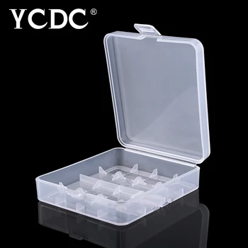 YCDC 18650 Baterijo Škatla za Shranjevanje Akumulator Trdo torbico za Digitalni Fotoaparat Polnilne Baterije Pokrov Celice Trdi Plastični Primeru