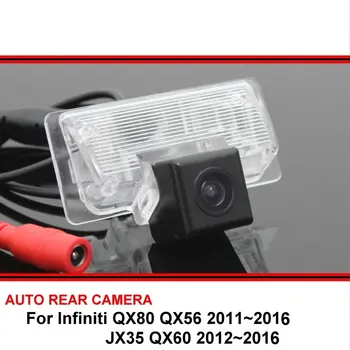 Za Infiniti QX56 QX80 JX35 QX60 2011~2016 Night Vision Nepremočljiva Avto Povratne Backup Rearview Parkirišče, Pogled od Zadaj Kamero HD CCD