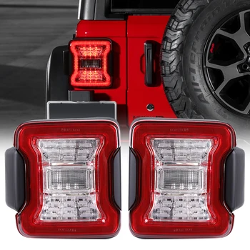 Za Jeep Wrangler JL led Rep Luči, Led Luči, avto oprema Led 24v Tovornjak Zadnja Luč Povratne Obračanja Luč Svetlobe