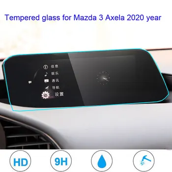 Za Mazda 3 Axela 2020 GPS Navigacijski Zaslon Kaljeno Steklo Zaščitno folijo, Zaslon HD Zaslon Film Nalepke Anti Scratch