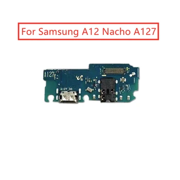 za Samsung Galaxy A127 A528B Polnilnik USB Vrata Dock Priključek, PCB Board Traku Flex Kabel za Polnjenje Vrata Komponenta Zamenjava