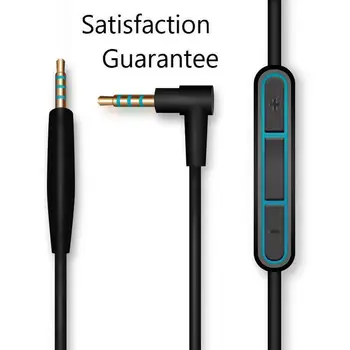 Zamenjava Avdio Kabel Kabel Žice s v skladu Mikrofon Nadzor Glasnosti Združljiv za Bose QuietComfort QC25 QC35 Slušalke