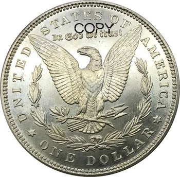 Združene države Amerike 1 En Dolar Morgan Dolar 1883 Cupronickel Silver Plated Kopijo Kovancev