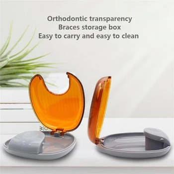 Zobni Oklepaji Škatla Za Shranjevanje Prenosni Ortodontskega Imetnik Škatla Za Shranjevanje
